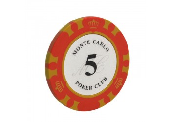 5 stuk Professionele Upscale Klei Casino Texas Poker Chips 14G waarde 1 2 5 10 20